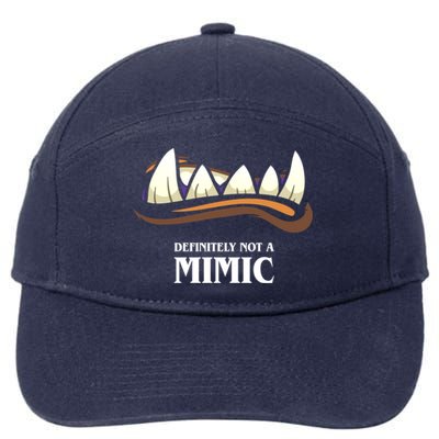 Definitely Not A Mimic Tabletop Rpg Gaming 7-Panel Snapback Hat