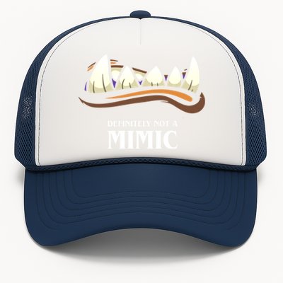 Definitely Not A Mimic Tabletop Rpg Gaming Trucker Hat