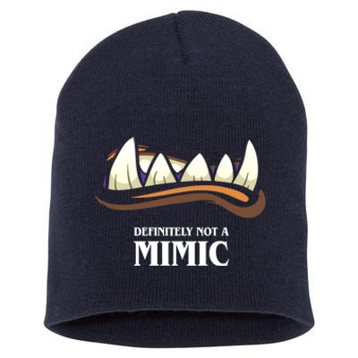 Definitely Not A Mimic Tabletop Rpg Gaming Short Acrylic Beanie