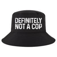 Definitely Not A Cop Undercover Definitely Not A Cop Cool Comfort Performance Bucket Hat