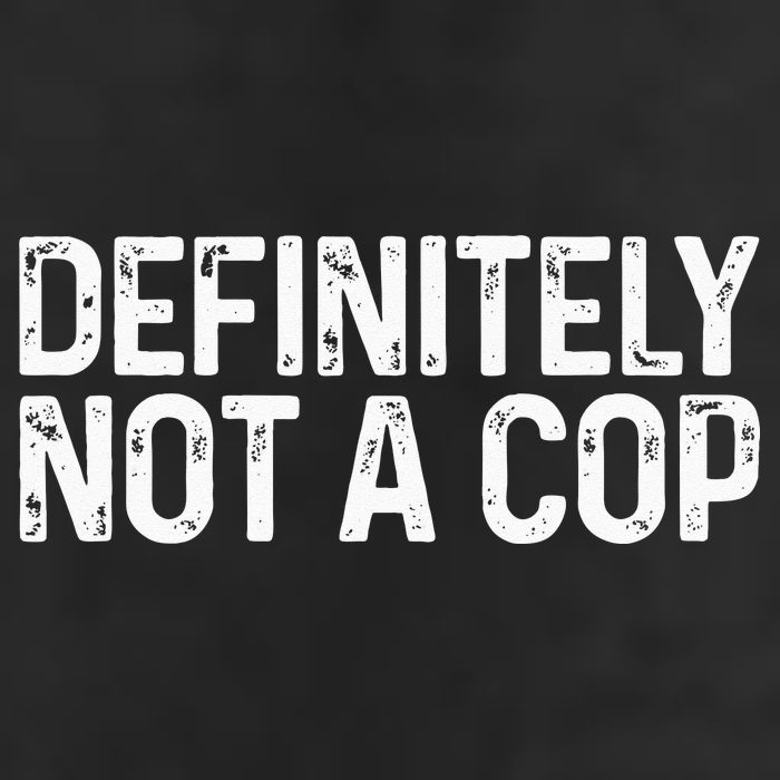 Definitely Not A Cop Undercover Definitely Not A Cop Garment-Dyed Fleece Hoodie
