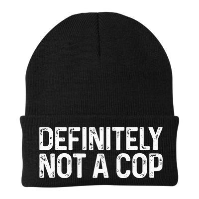 Definitely Not A Cop Undercover Definitely Not A Cop Beanie