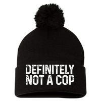 Definitely Not A Cop Undercover Definitely Not A Cop Pom Pom 12in Knit Beanie