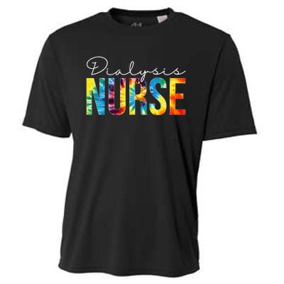 Dialysis Nurse Appreciation Day Tie Dye For  For Work Cooling Performance Crew T-Shirt