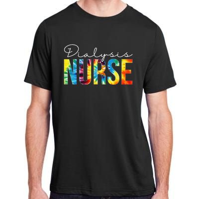 Dialysis Nurse Appreciation Day Tie Dye For  For Work Adult ChromaSoft Performance T-Shirt