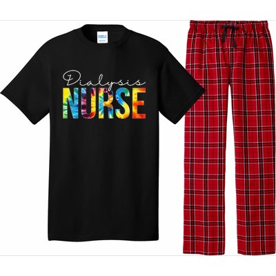 Dialysis Nurse Appreciation Day Tie Dye For  For Work Pajama Set