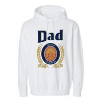 Dad Needs A Cold Beer Garment-Dyed Fleece Hoodie