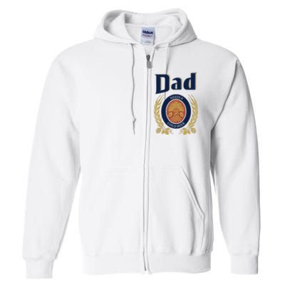 Dad Needs A Cold Beer Full Zip Hoodie