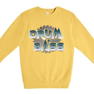 DRUM AND BASS DnB Premium Crewneck Sweatshirt