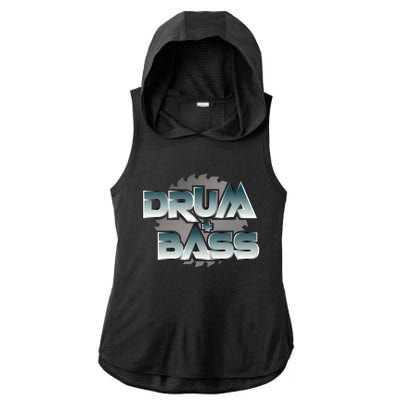 DRUM AND BASS DnB Ladies PosiCharge Tri-Blend Wicking Draft Hoodie Tank