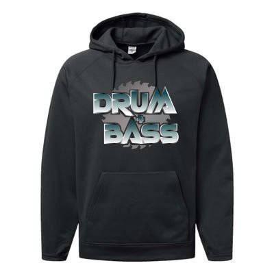 DRUM AND BASS DnB Performance Fleece Hoodie