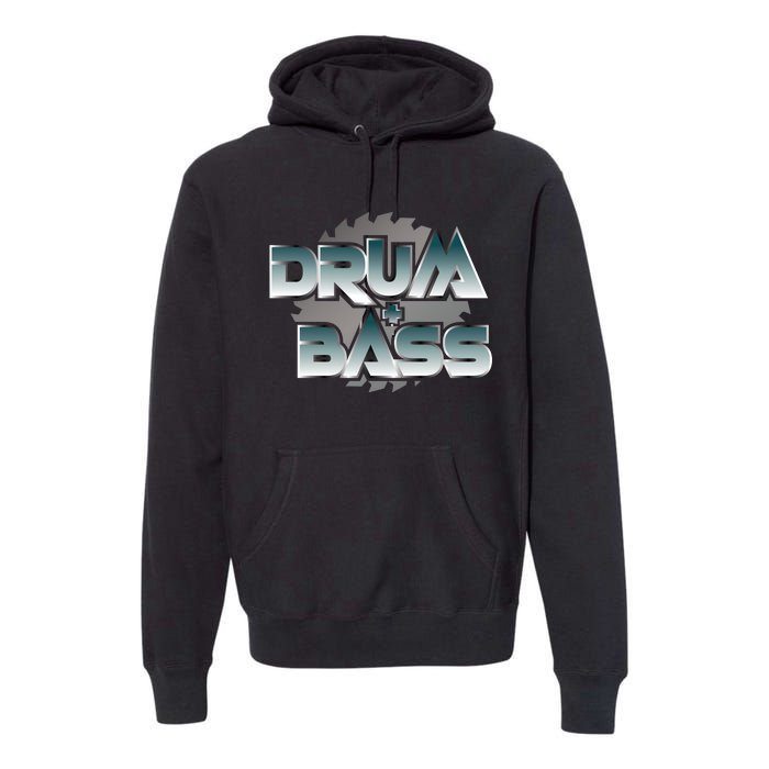 DRUM AND BASS DnB Premium Hoodie