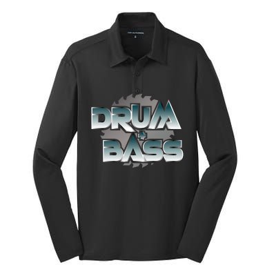 DRUM AND BASS DnB Silk Touch Performance Long Sleeve Polo