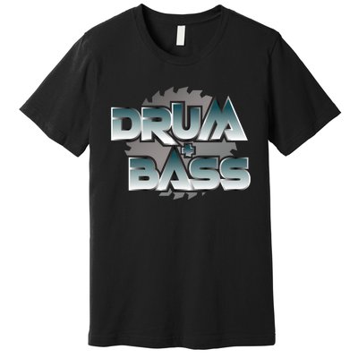 DRUM AND BASS DnB Premium T-Shirt