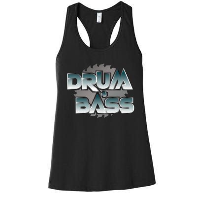 DRUM AND BASS DnB Women's Racerback Tank