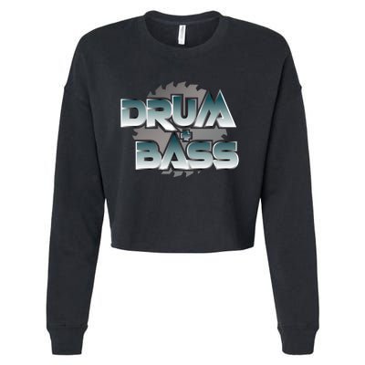 DRUM AND BASS DnB Cropped Pullover Crew