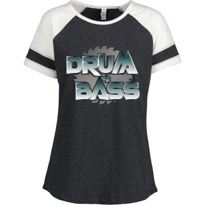 DRUM AND BASS DnB Enza Ladies Jersey Colorblock Tee