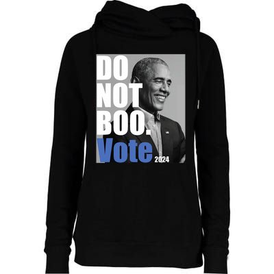 Do Not Boo Vote Womens Funnel Neck Pullover Hood