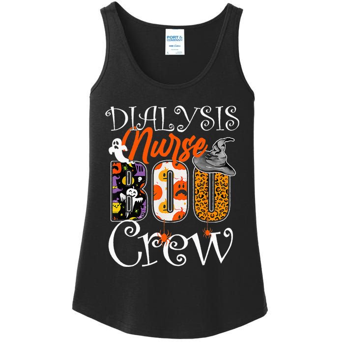 Dialysis Nurse Boo Boo Crew Halloween Dialysis Nurse Costume Ladies Essential Tank