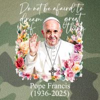 Do Not Be Afraid Of Dream Of Great Thing Rest In Peace Pope Francis RIP Legacy Tie Dye Trucker Hat