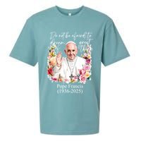 Do Not Be Afraid Of Dream Of Great Thing Rest In Peace Pope Francis RIP Sueded Cloud Jersey T-Shirt