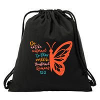 Do Not Be Conformed To This World Be Transformed Romans 122 Drawstring Bag
