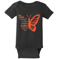 Do Not Be Conformed To This World Be Transformed Romans 122 Baby Bodysuit