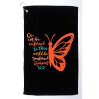 Do Not Be Conformed To This World Be Transformed Romans 122 Golf Towel