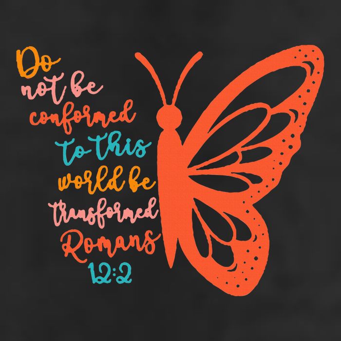 Do Not Be Conformed To This World Be Transformed Romans 122 Microfiber Hand Towel