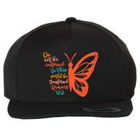 Do Not Be Conformed To This World Be Transformed Romans 122 Wool Snapback Cap