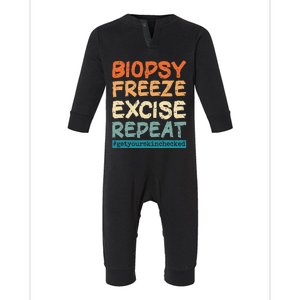 Dermatology Nurse Biopsy Freeze Excise Repeat Infant Fleece One Piece