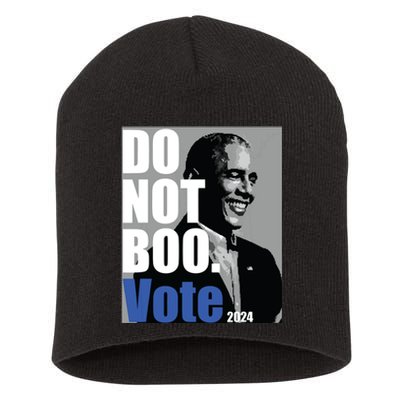 Do Not Boo Vote Short Acrylic Beanie