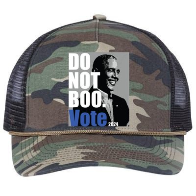 Do Not Boo Vote Retro Rope Trucker Hat Cap