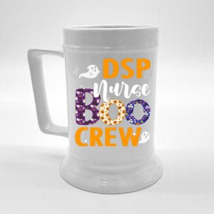 Dsp Nurse Boo Crew Scary Nurse Halloween Ghost Spider Gift Beer Stein