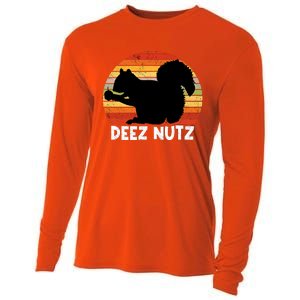 Deez Nutz Christmas Gopher Funny Saying Ugly Xmas Cooling Performance Long Sleeve Crew