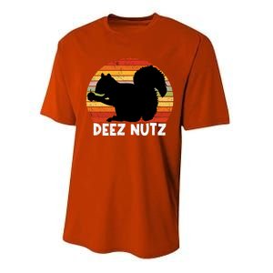 Deez Nutz Christmas Gopher Funny Saying Ugly Xmas Performance Sprint T-Shirt