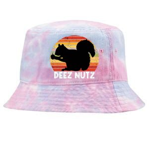 Deez Nutz Christmas Gopher Funny Saying Ugly Xmas Tie-Dyed Bucket Hat