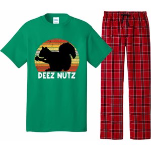 Deez Nutz Christmas Gopher Funny Saying Ugly Xmas Pajama Set