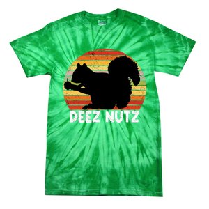 Deez Nutz Christmas Gopher Funny Saying Ugly Xmas Tie-Dye T-Shirt