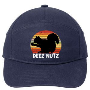 Deez Nutz Christmas Gopher Funny Saying Ugly Xmas 7-Panel Snapback Hat