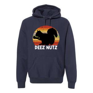 Deez Nutz Christmas Gopher Funny Saying Ugly Xmas Premium Hoodie