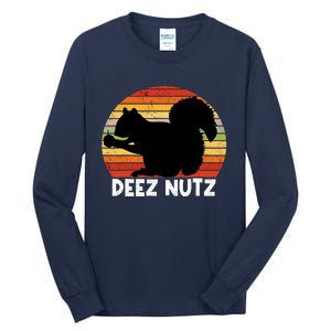 Deez Nutz Christmas Gopher Funny Saying Ugly Xmas Tall Long Sleeve T-Shirt