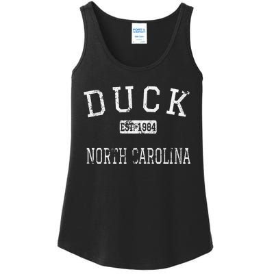 Duck North Carolina NC Vintage Ladies Essential Tank