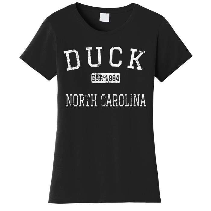 Duck North Carolina NC Vintage Women's T-Shirt