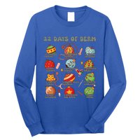 Dermatology Nurse Christmas 12 Days Of Derm Dermatologists Gift Long Sleeve Shirt