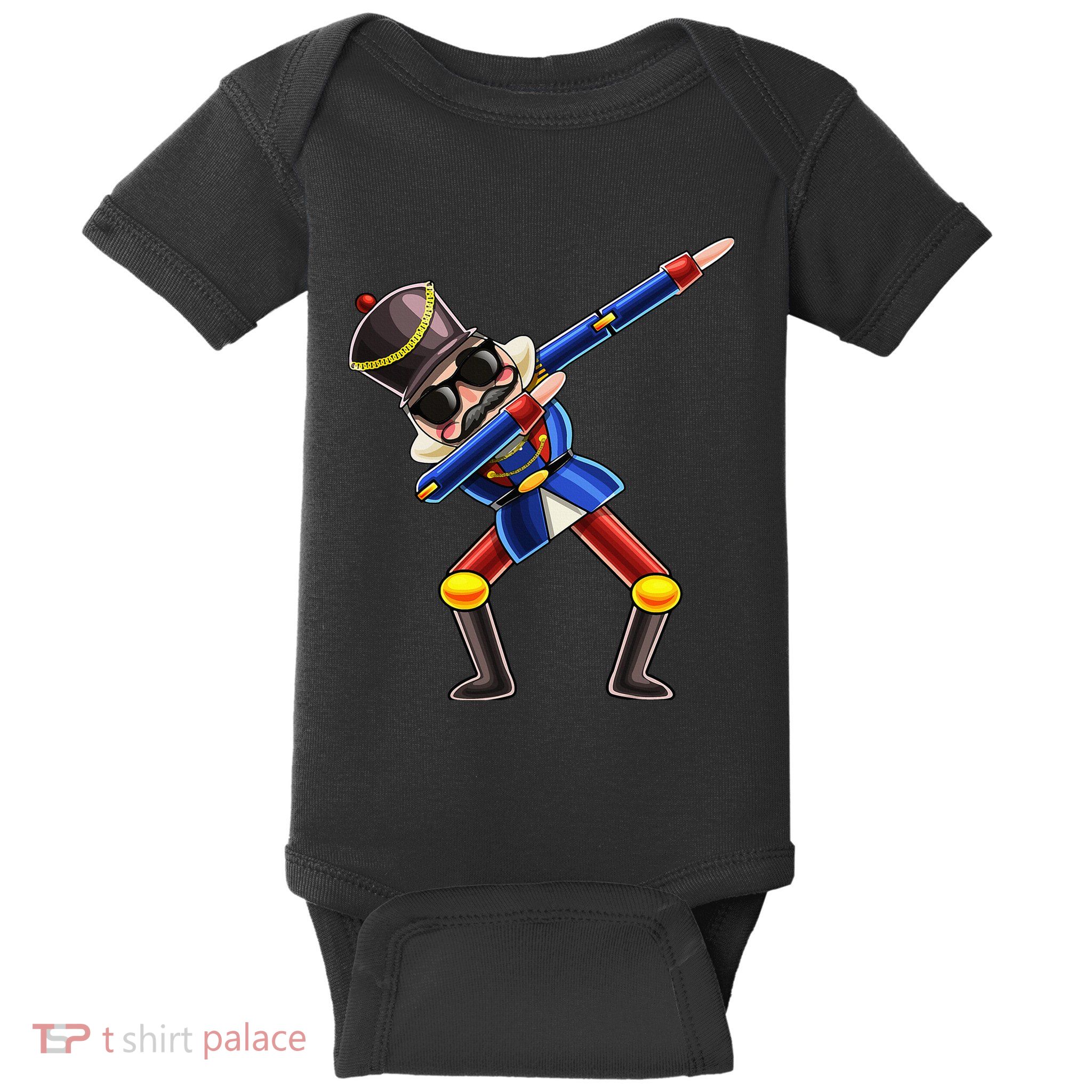 Dabbing Nutcracker Christmas Costume Nutcracker Baby Bodysuit