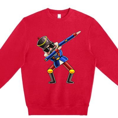 Dabbing Nutcracker Christmas Costume Nutcracker Premium Crewneck Sweatshirt