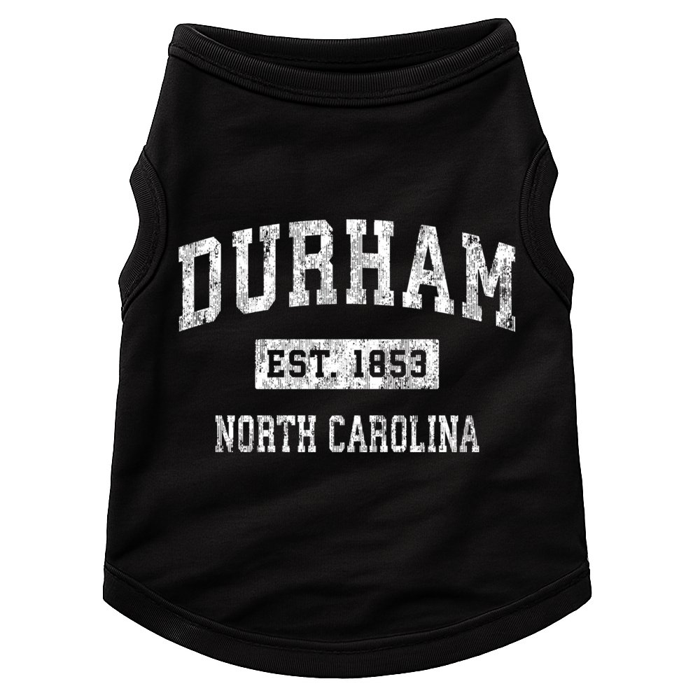 Durham North Carolina Nc Vintage Sports Doggie Tank