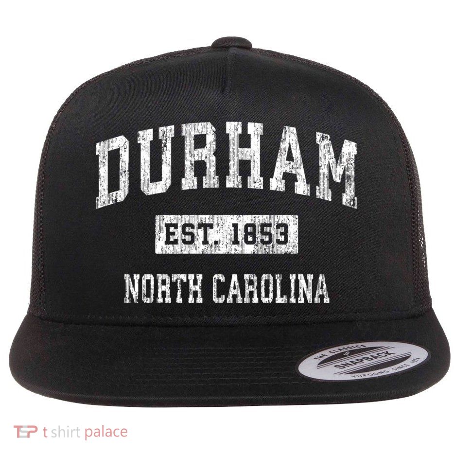 Durham North Carolina Nc Vintage Sports Flatbill Hat