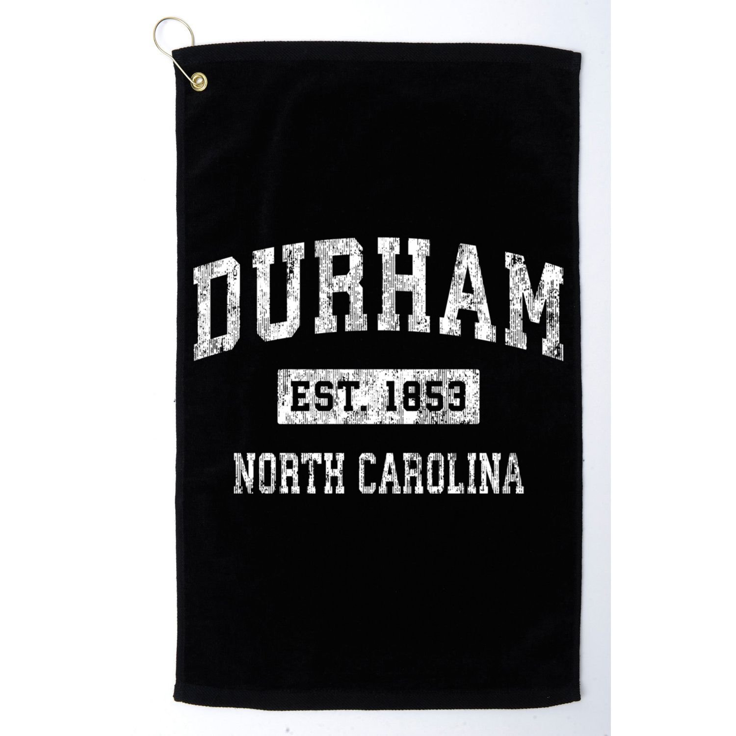 Durham North Carolina Nc Vintage Sports Golf Towel